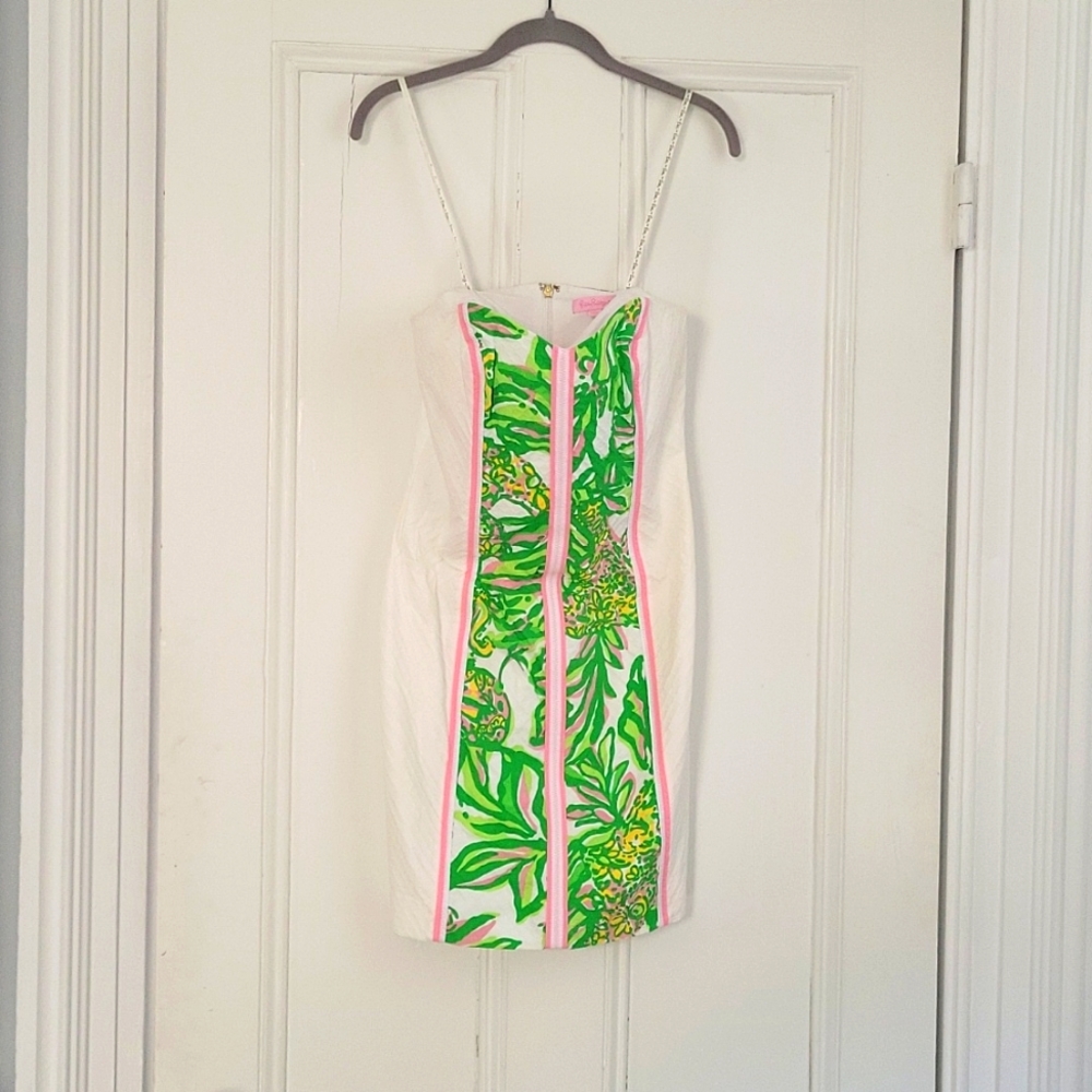 Lilly Pulitzer strapless dress